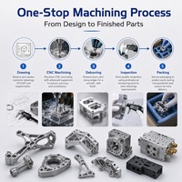 Composant de boîte de vitesses usiné CNC en acier inoxydable/aluminium JXD Machining pour machines de génie civil lourdes avec structure de précision