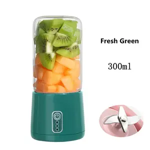 300Ml Portable Home Fruit Cup Small Charging Usb Mini Electric Orange Juicer Machine