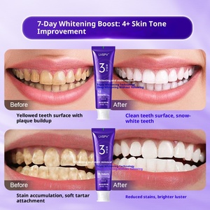 <span class=keywords><strong>Dentifrice</strong></span> Personnalisé OEM ODM Formule Perles Violette Correctrice de Couleur Blanchissante Élimination des Taches Jaunes et de la Mauvaise Haleine 100g pour Usage Domestique et Industriel - Product Image 4