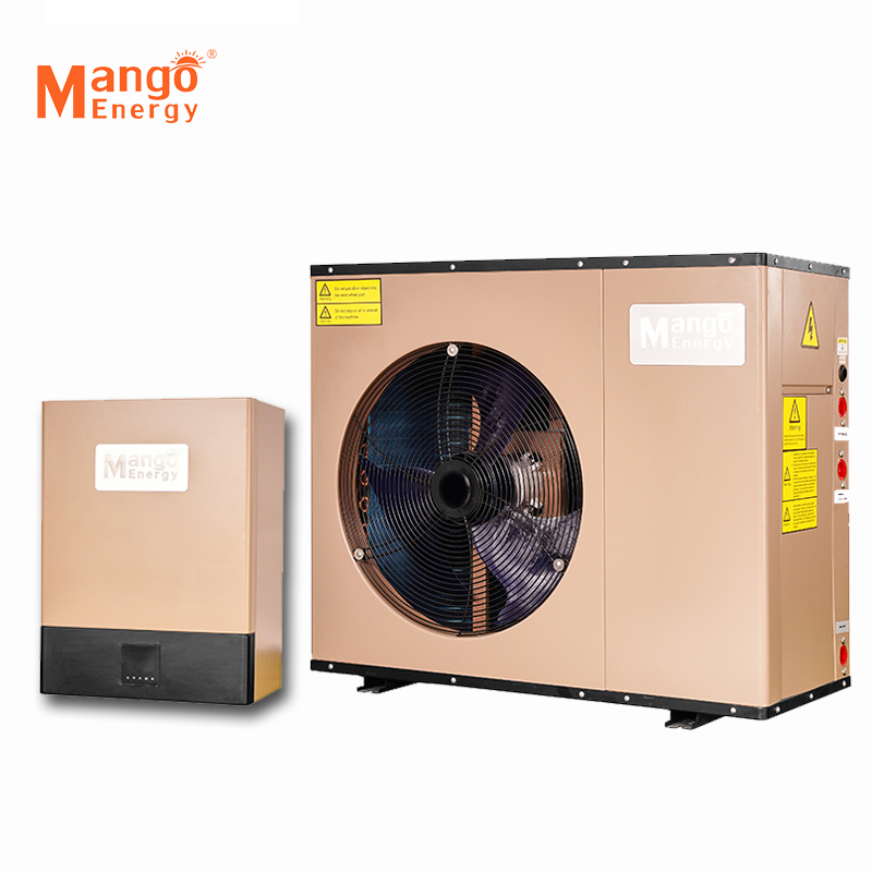 Тепловой насос раздельного типа ERP A +++ R32, 25 кВт, инвертор постоянного тока, тепловые насосы EVI с Wi-Fi, тепловой насос европейского рынка