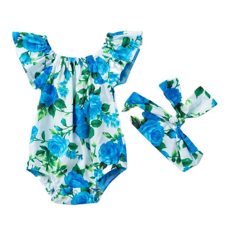 high quality wholesale organic baby romper low moq over stock baby clothes