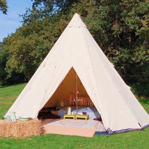 Không thấm nước bông vải lớn Ấn Độ vườn <span class=keywords><strong>teepee</strong></span> Lều người lớn <span class=keywords><strong>Tipi</strong></span> Lều cắm trại ngoài trời - Product Image 1