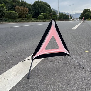 Triángulos de Seguridad de Tráfico de emergencia plegables Tablero de desglose Triángulo reflectante de <span class=keywords><strong>coche</strong></span> Importante para la respuesta de emergencia - Product Image 3