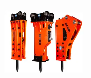 hydraulic jack hammer tractor breaker hammer rocks demolition machine for breaker hydraulic breaker hammer