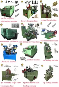 O parafuso automático do título frio que faz a máquina faz o equipamento do parafuso
