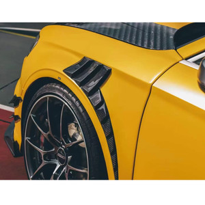 Per Audi <span class=keywords><strong>A3</strong></span> S3 RS3 aggiornato TK stile in fibra di carbonio pannelli parafango anteriore esterno parafango sul pannello di apertura di ventilazione foglia - Product Image 2