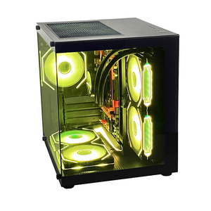 Pcooling Thiết Kế Mới Dưới Cung Cấp Điện Yên Tĩnh Máy Tính Trường Hợp M-ATC/Mini-itx Với USB 2.0/3.0 PC Chơi Game Trường Hợp - Product Image 3