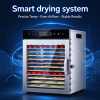 Déshydrateur alimentaire pour usage domestique et professionnel, sécheuse à fruits, faible bruit, économie d'énergie, petite machine de transformation alimentaire