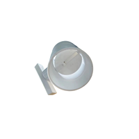 Conduit circulaire HVAC PVC75mm déflecteur d'air manuel