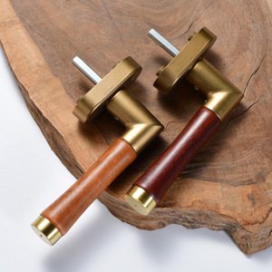 Poignée de fenêtre et de porte à <span class=keywords><strong>espagnolette</strong></span> robuste en alliage de zinc pour aluminium à rupture de pont thermique, universelle, pour projets en bois massif - Product Image 4