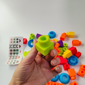 Juguetes de Construcción Educativos de Plástico Suave para Preescolar, Bloques de Construcción Creativos para Niños de 5 a 7 Años, Uso Familiar, Venta al Por Mayor - Product Image 5
