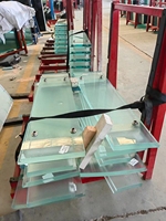 Verre feuilleté de sécurité haute dureté pour passerelles, escaliers, murs rideaux d'hôpitaux et décoration d'hôtels, antidérapant, pour extérieur, PVB SGP