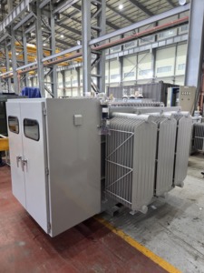 Transformador trifásico de montaje en plataforma fabricado en Corea OEM ODM Kumkang 1000/1120kVA/13200GY/7620/480Y/277 Pos. LBOR 1PCONDUCTORCU-CU - Product Image 2