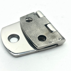 Stainless Steel Boat Deck Hinge 76x38mm Polished Marine Hardware For <b>Yacht</b> Repair - Product Image 4