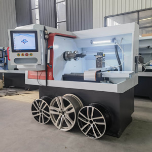 Sẵn Sàng Để Tàu <span class=keywords><strong>CNC</strong></span> Lập Trình Kim Loại Rim Chế Biến Hợp Kim Bánh Xe Máy Tiện Sửa Chữa Mac Rim Kim Cương Máy Cắt Với Giấy Chứng Nhận CE - Product Image 2