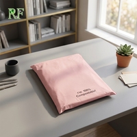 Sacs imprimés personnalisés en plastique étanche à base d'amidon de maïs pour l'expédition de vêtements, de chaussettes et de textiles (Modèle OEM)