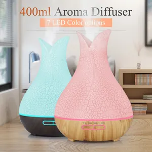 400ml Essential Oil Diffuser Led Light Personal Air Cooler Aromatherapy Humidifier Purifier