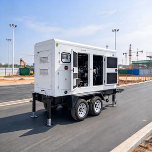 Générateur diesel silencieux remorquable avec module de surveillance à distance en option, vérification des données en temps réel via réseau mobile - Product Image 6