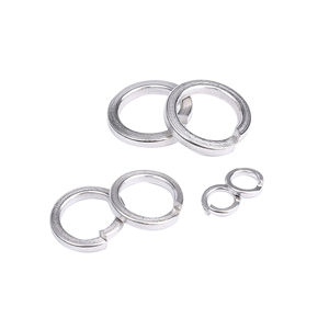 Rondelle Elastiche di Bloccaggio M3 M4 M5 M6 M8 M10 M12 M16 M18 DIN127 in Acciaio Inox per Industria Pesante con Finitura Passivata - Product Image 1