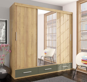 <span class=keywords><strong>Armadio</strong></span> <span class=keywords><strong>Guardaroba</strong></span> Personalizzato in Legno Bianco Lucido per Camera da Letto dal Design Moderno con <span class=keywords><strong>Ante</strong></span> <span class=keywords><strong>Scorrevoli</strong></span> - Product Image 6
