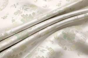 Kilau mewah 100% kain Satin poliester 150d benang hitung bernapas tekstil pengantin untuk gaun pernikahan gaun malam bagasi - Product Image 5