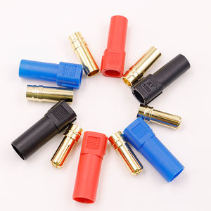 고전류 아마스 6mm Xt150 M F 커넥터 레드 블랙 블루 남성 여성용 Ev Xt150-m Xt150-f Xt 150 바나나 플러그 RC 리포 배터리용 - Product Image 6