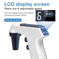 Remplisseur de pipette automatique de grande capacité 0.1-100ml transfert de liquide de micropipette électrique vente en gros