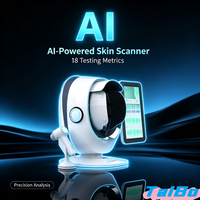 Système de diagnostic cutané intelligent 3D AI de haute technologie 2026 avec analyse faciale et imagerie spectrale 18 bandes pour clinique
