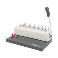 Machine de reliure de peigne manuel de bureau, format A4 12 feuilles