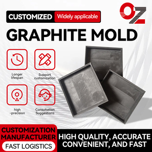 Molde de grafito resistente a altas temperaturas, molde de fundición de joyería, molde de lingote de Fundición de Oro plateado - Product Image 5