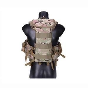 Sac d'hydratation tactique 600D, gilet ventral multifonctionnel, étanche, avec fermeture éclair, doublure en polyester, pour équipement de terrain CS - Product Image 6