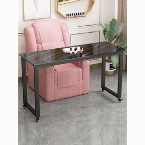 Escritorio de computadora móvil y <span class=keywords><strong>mesa</strong></span> de sofá con ruedas Diseño de <span class=keywords><strong>uñas</strong></span> japonés Estilo minimalista moderno - Product Image 5
