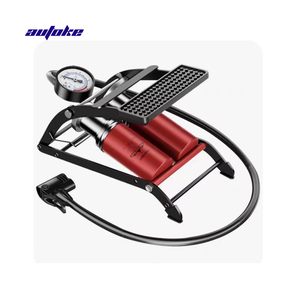 אופניים כפול צילינדר, רכב צמיג ידני משאבת אוויר כף רגל אוויר עבור אופניים & טיפול במחזור - Product Image 3