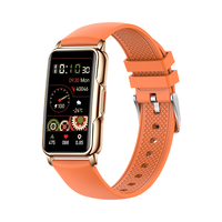 Montre connectée H80 - Écran TFT, étanche IP67, compatible Android, design unisexe tendance, écran <2 pouces, bracelet en acier/silicone
