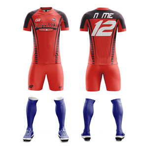 Conjunto de Uniforme de Fútbol Personalizado para Hombre de Alta Calidad, 100% Poliéster, con Impresión Digital, Peso de Tela 210g - Product Image 4