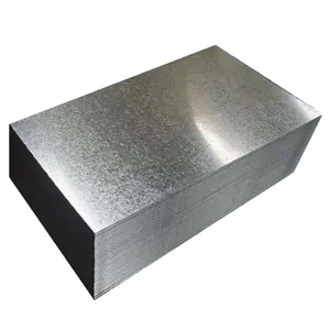 Lapisan seng Z180 Z275 dilapis panas Rolled ASTM DIN ASTM DIN pelat lembaran baja tergalvanis untuk harga