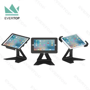 Tablet Pc Display Stand LST03 7.9-13" Commercial Tilt Rotary Counter Top Tablet PC Kiosk Universal Display Countertop Anti-Theft IPad Kiosk Stand