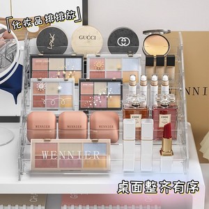 Exhibidor de Cosméticos de Acrílico Transparente, Organizador de Almacenamiento de Escritorio de 7 Niveles para Maquillaje, Lápiz Labial, Polvo, Sombra de Ojos, Esmalte de Uñas - Product Image 5