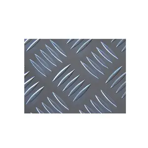 Алюминиевая рельефная пластина 5052 5005 H32, рельефный алюминиевый рифленый лист для пола