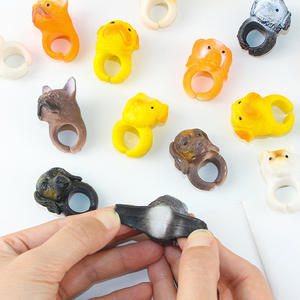 Newest Surprise Egg Capsule <b>Toy</b> Cute <b>Puppy</b> Dog Ring in Soft Rubber Small Pet S Plastic for Kids Hot Gift - Product Image 5