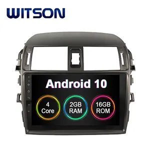 WITSON Android 10.0 Car Đài Phát Thanh Xe DVD GPS Cho TOYOTA Corolla 2008-2013 Được Xây Dựng Trong 2GB RAM 16GB FLASH Màn Hình Lớn Trong Xe Dvd Player