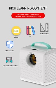 Mini Proyector Portátil con Asa, Proyector de Video HD para Cine en Casa y Noches de Cine al Aire Libre - Product Image 6