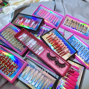 Vente en gros <span class=keywords><strong>Ongles</strong></span> en <span class=keywords><strong>acrylique</strong></span> faits à la main Nouvelle arrivée <span class=keywords><strong>Gel</strong></span> Polonais Carré <span class=keywords><strong>Ongles</strong></span> Artificiels Trapèze Appuyez sur <span class=keywords><strong>Ongles</strong></span> Brillant Réutilisable - Product Image 3