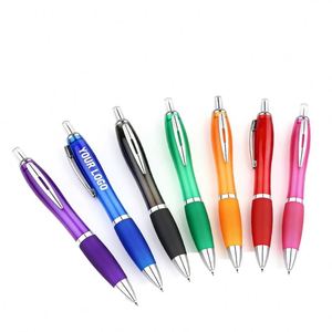 Stylo bille YS221 en promotion, idéal pour les événements d'entreprise, cadeau d'affaires, stylo à bille personnalisé avec logo imprimé, stylo en plastique pour hôtel - Product Image 1