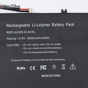 Batterie d'ordinateur portable <span class=keywords><strong>EL04XL</strong></span> de qualité supérieure pour HP <span class=keywords><strong>EL04XL</strong></span> ENVY TouchSmart 4-1000 HSTNN-IB3R 681879-1C1, fournie par l'usine - Product Image 2