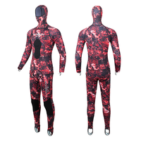 DIVESTAR Custom 0.5MM Cepat Kering Bernapas UPF 50+ Super Elastis Kamuflase Wetsuit Spearfishing untuk Subtropis Tahan Air