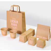 Sac en papier kraft à fond plat de 500g, biodégradable, compostable, imprimé sur mesure, avec valve, pour emballage de haricots et de café