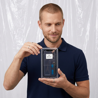 Panel Táctil Digitalizador de Vidrio OCA para iPhone X, XS, XS Max, XR, 11, 12, 13, 14, 15 Pro Max, Repuesto de Pantalla OCA Preinstalado, 100% Probado
