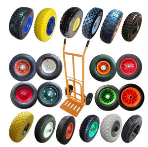 Vendita diretta in fabbrica ruota in schiuma di poliuretano ruota carriola 16 pollici 4.80/<span class=keywords><strong>4.00</strong></span>-<span class=keywords><strong>8</strong></span> con cerchio in plastica/acciaio - Product Image 4