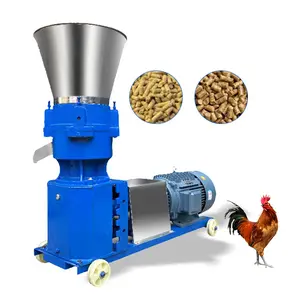 Cung cấp sản phẩm nóng 2023 200-250 kg/giờ 160 nổi pelletizer PELLET làm thức ăn Mill máy cho Gà Cá nhỏ động vật